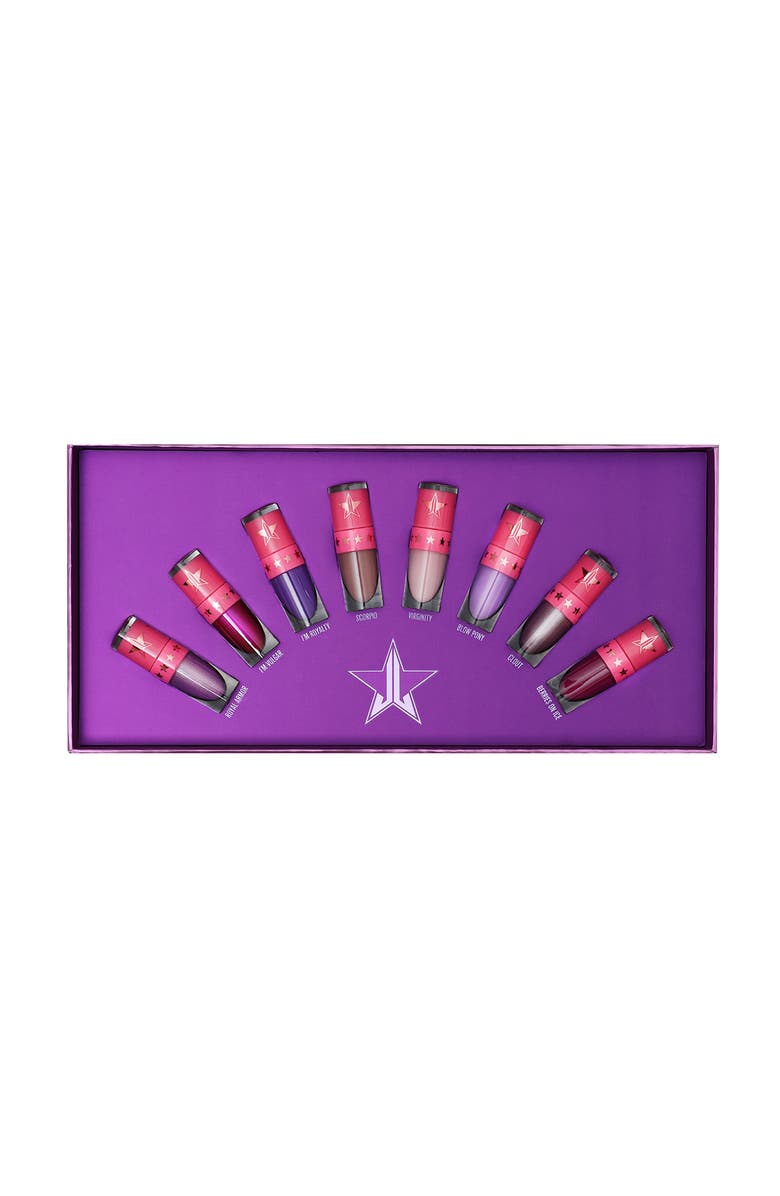 JEFFREE STAR COSMETICS Mini Queen Bitch Velour Liquid Lipstick Bundle - Mini Purple, Main, color, 