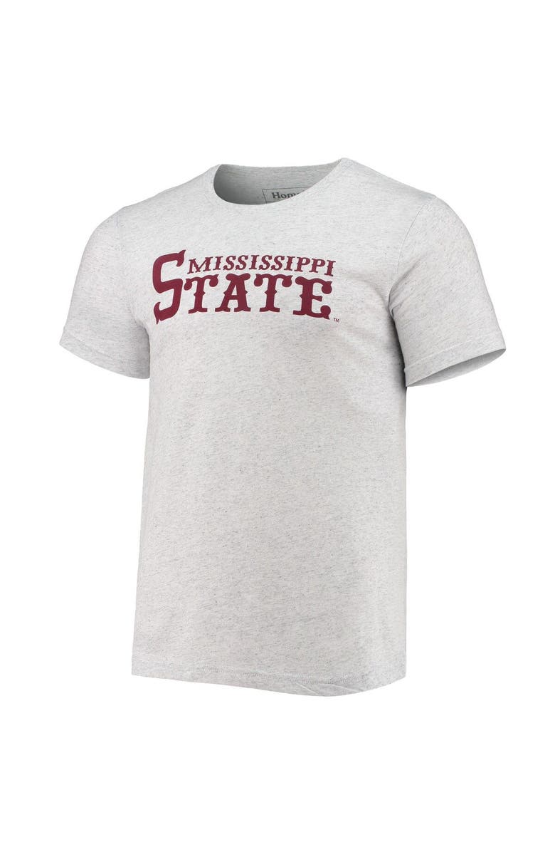 HOMEFIELD Men's Homefield White Mississippi State Bulldogs Vintage Baseball T-Shirt, Alternate, color, 