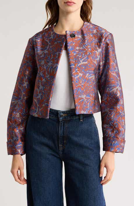 Derek Lam 10 Crosby Neville Cloqué Jacket