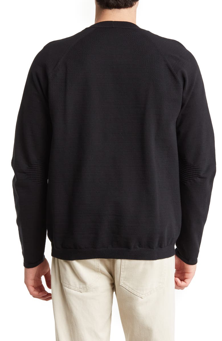 BRADY 3D Knit Seamless Bomber Jacket, Alternate, color, 
