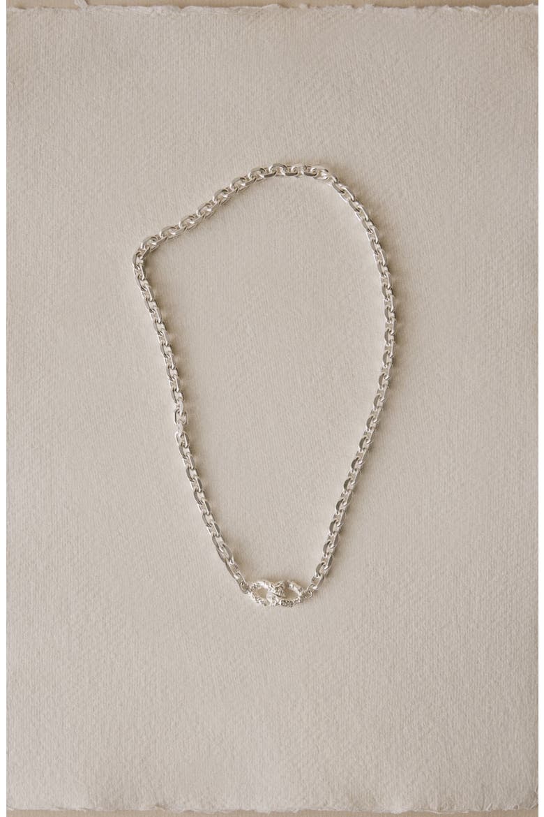 Dense Necklace Silver, Alternate, color, Silver
