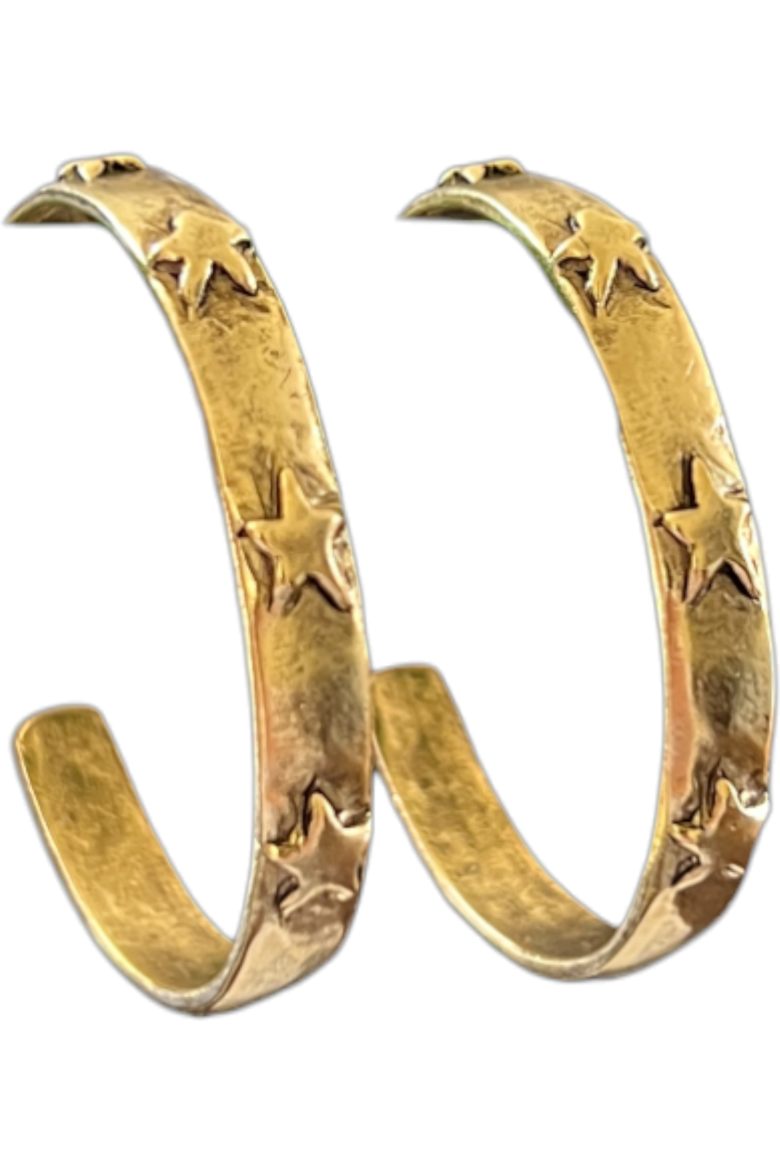 Levi Hoops, Main, color, Gold