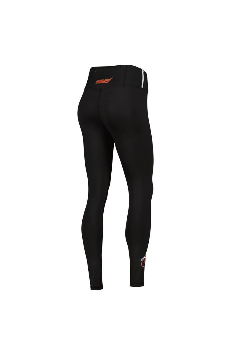 PRO STANDARD Women's Pro Standard Black Miami Heat Classics Lux Leggings, Alternate, color, Black