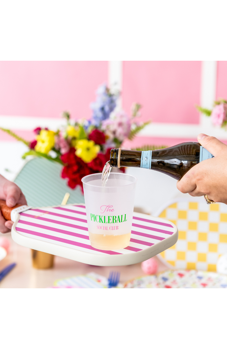 Jollity & Co Pickleball Social Club Table Pong Large Game Set, Alternate, color, Assorted Pre-Pack