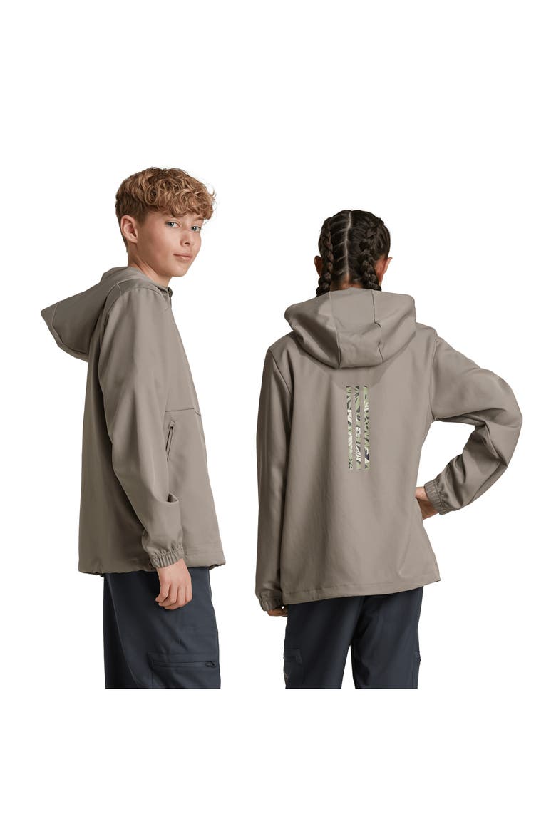 x Disney Kids' 'The Lion King' Recycled Polyester Jacket, Alternate, color, SBROWN/MUL