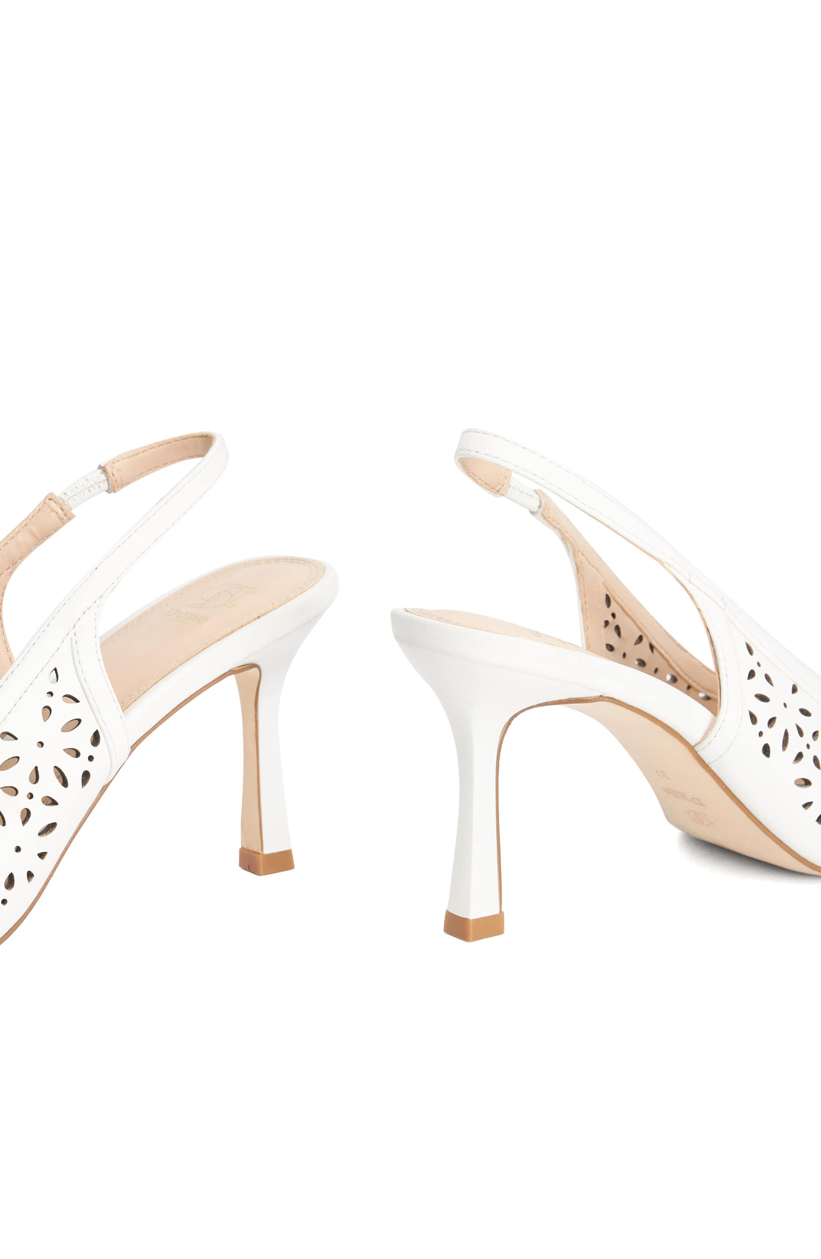Dune London <p>Corfu Perforated Slingback Pump (Women)</p>, Alternate, color, 