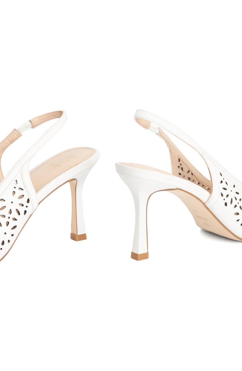 Dune London <p>Corfu Perforated Slingback Pump (Women)</p>, Alternate, color,