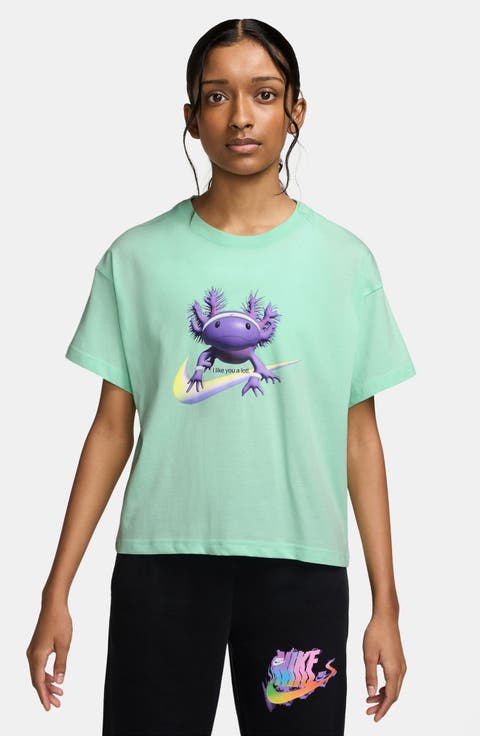 Kids' Axolotl Graphic T-Shirt