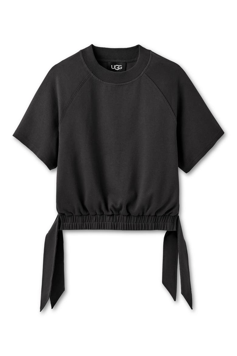 Jalani Side Tie Raglan Sleeve Top, Alternate, color, INK