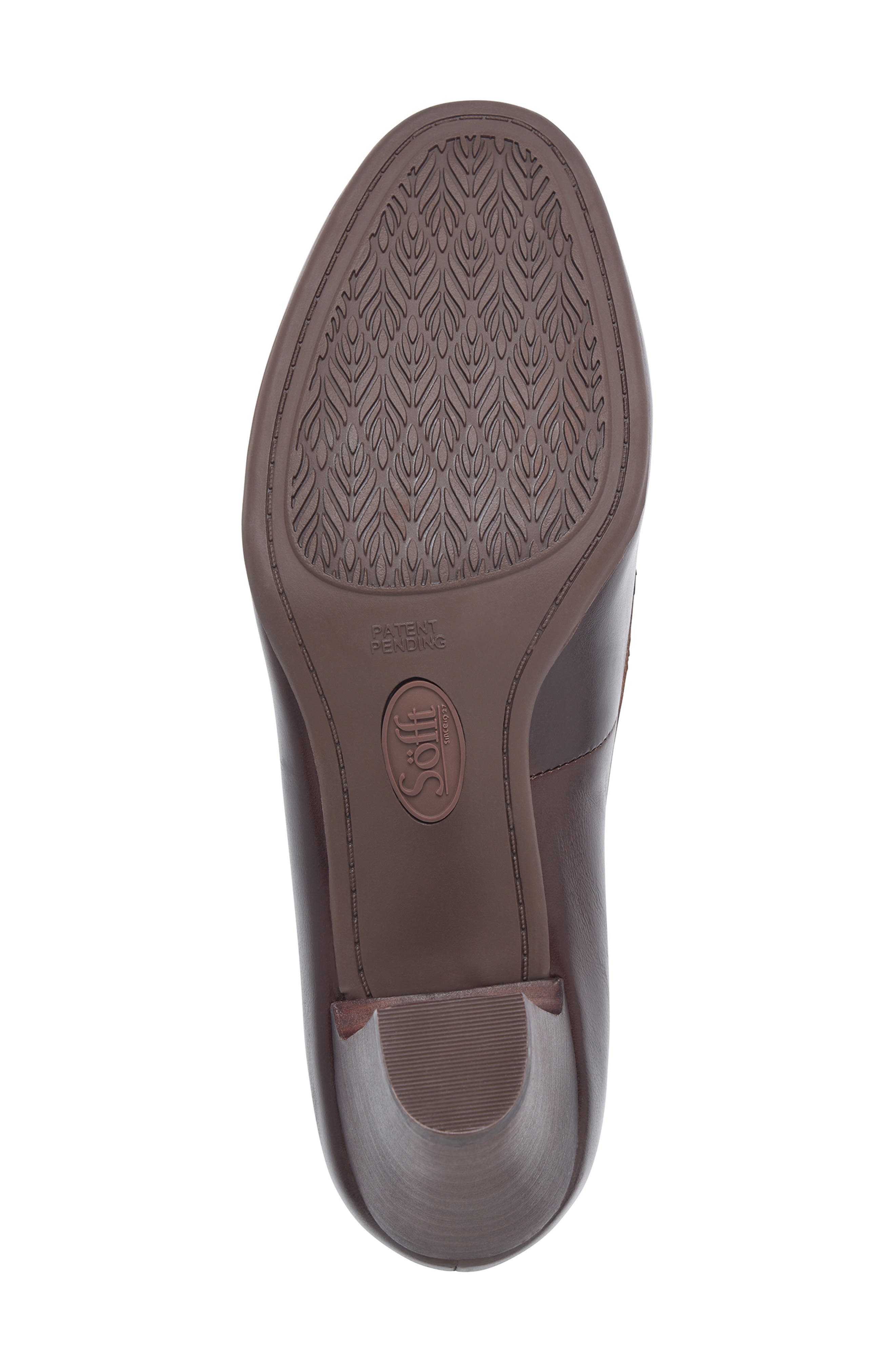 Söfft Lucinda Water Resistant Loafer Pump, Alternate, color, Chocolate