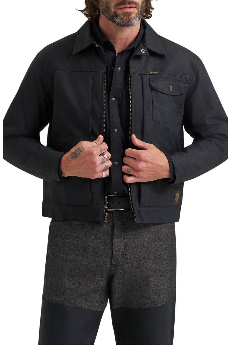 Filson X Wrangler Archival Adventure Jacket, Main, color, BLACK