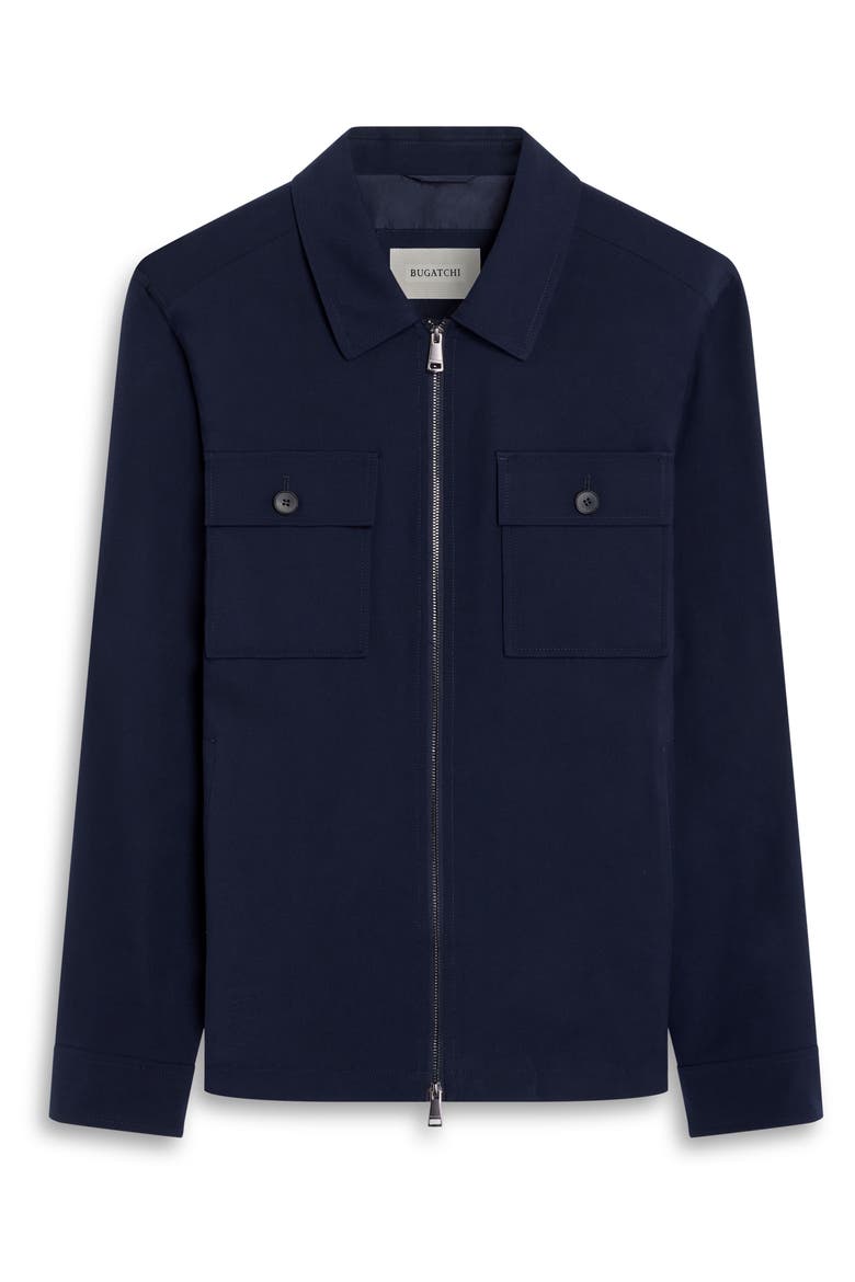 AeroTech Travel Shirt Jacket, Alternate, color, NAVY