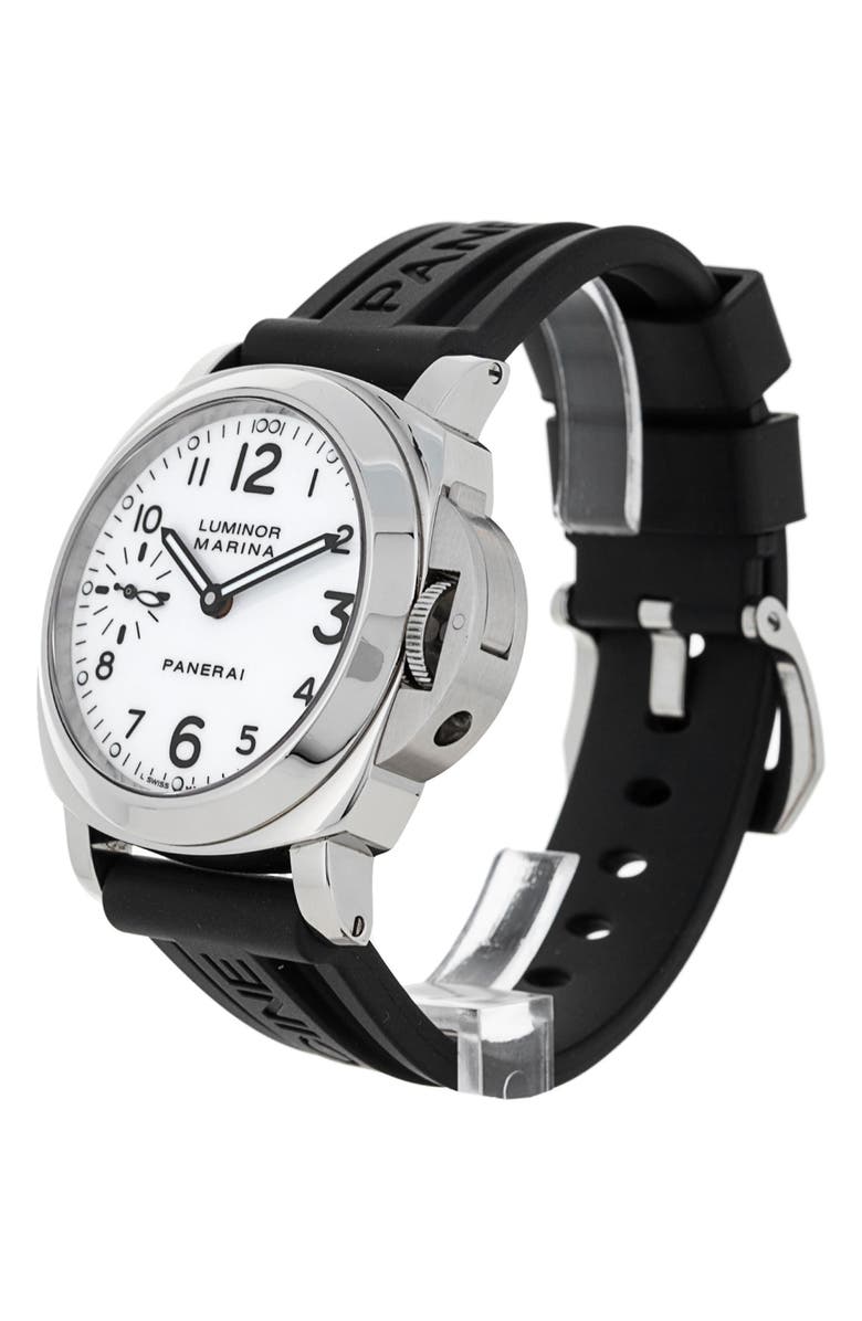 Watchfinder & Co. Panerai Preowned Luminor Marina Rubber Strap Watch, 44mm, Alternate, color,