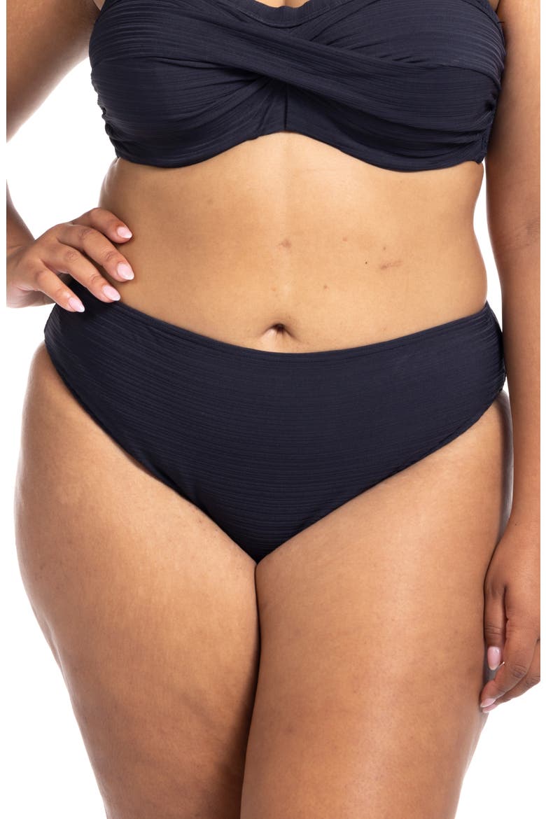 Aria Monet Bikini Bottoms, Main, color, BLACK
