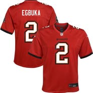 Nike Youth Nike Emeka Egbuka Red Tampa Bay Buccaneers Team Game Jersey