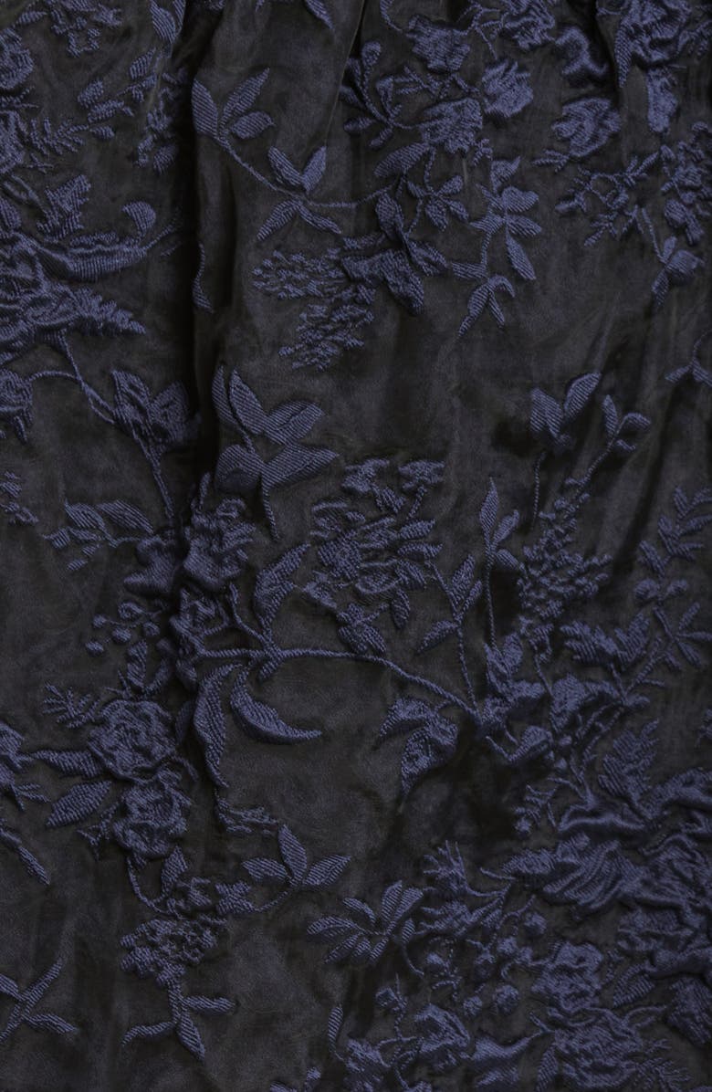 Simone Rocha Floral Cloqué Bustier Minidress, Alternate, color, 