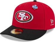New Era Men's New Era Scarlet/Black San Francisco 49ers 2026 NFL Draft Pre-Curved 59FIFTY Fitted Hat