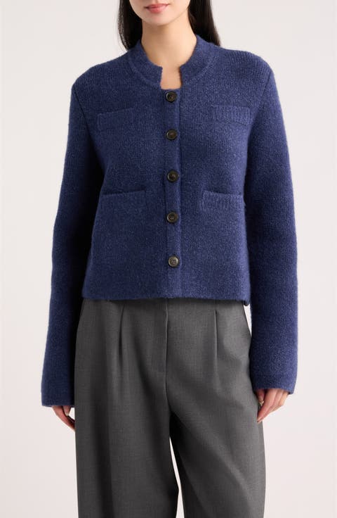 Boucle Cropped Jacket