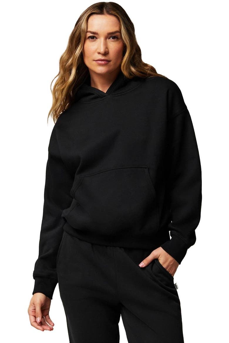 Women's Year Round Terry Hoodie, Main, color, Black