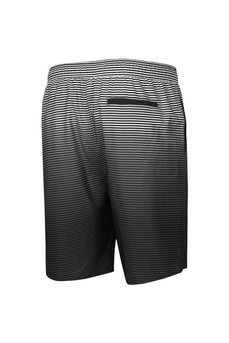 Men's G-III Sports by Carl Banks Black Clemson Tigers Ocean Swim Trunks, Alternate, color, Black