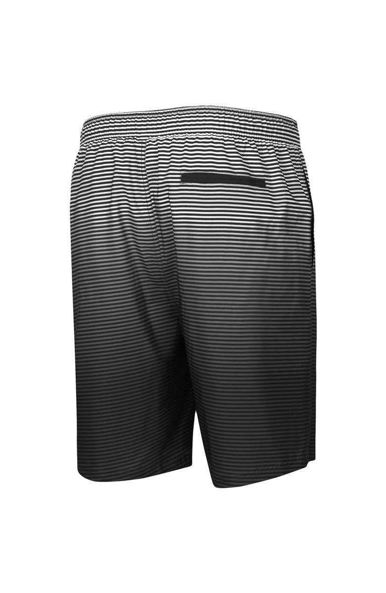 G-III SPORTS BY CARL BANKS Men's G-III Sports by Carl Banks Black Clemson Tigers Ocean Swim Trunks, Alternate, color, 