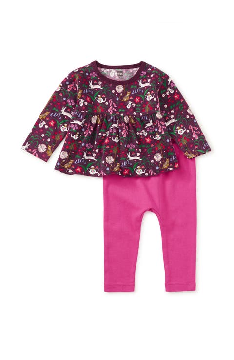 Peplum Two Piece Baby Set