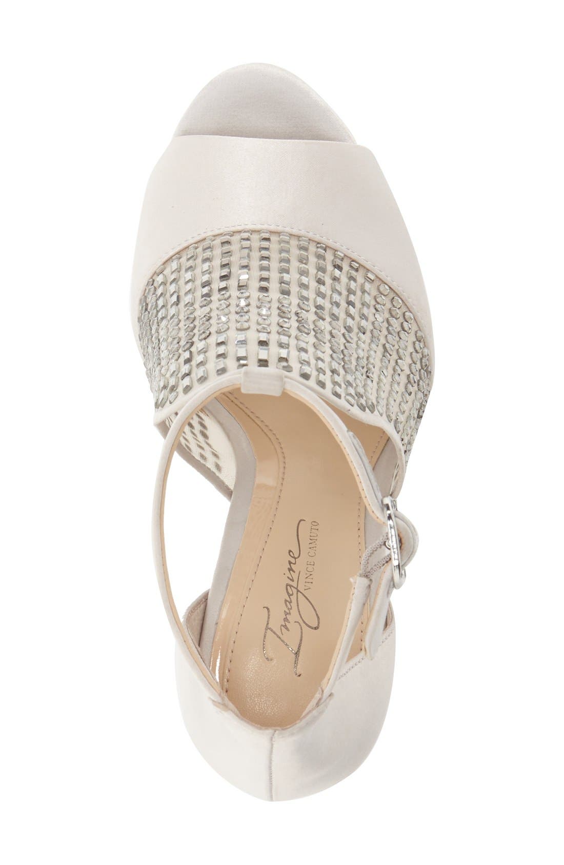 Imagine by Vince Camuto 'Keir' T-Strap Platform Sandal, Alternate, color, 