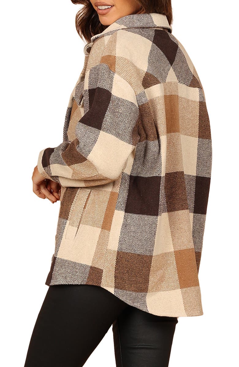 Petal & Pup Adkin Plaid Flannel Jacket, Alternate, color, 