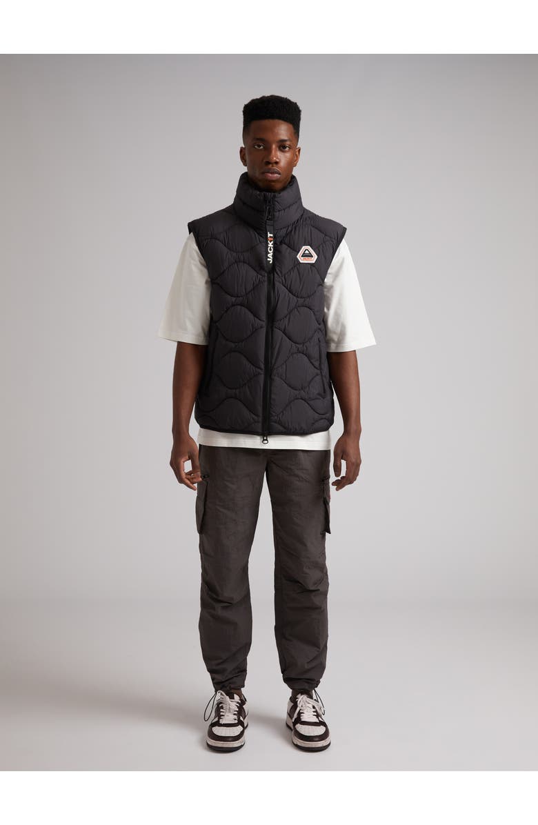 JACK1T Orb1T High Neck Gilet, Alternate, color, Black