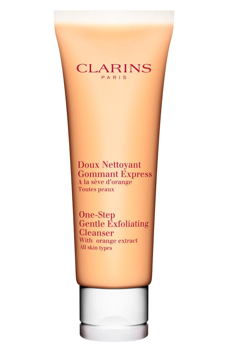 Clarins One-Step Gentle Exfoliating Cleanser with Orange Extract, Main, color,