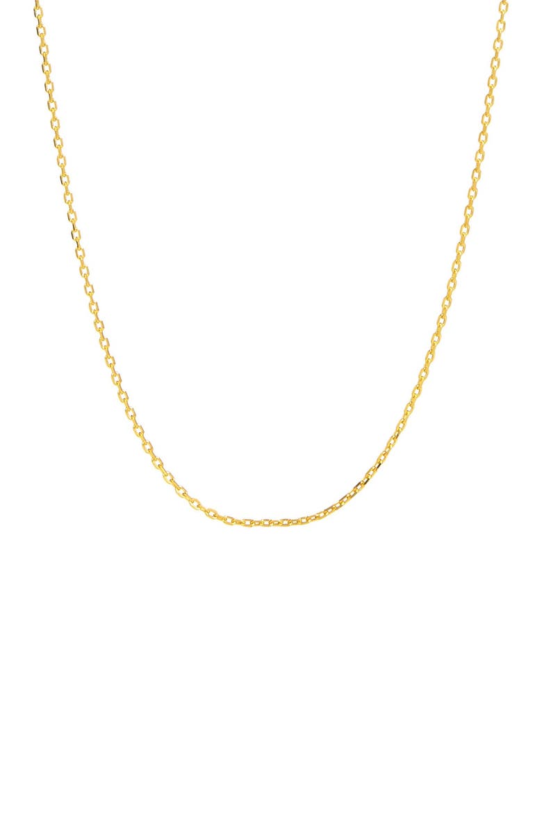 Cable Chain Necklace, Main, color, YELLOW