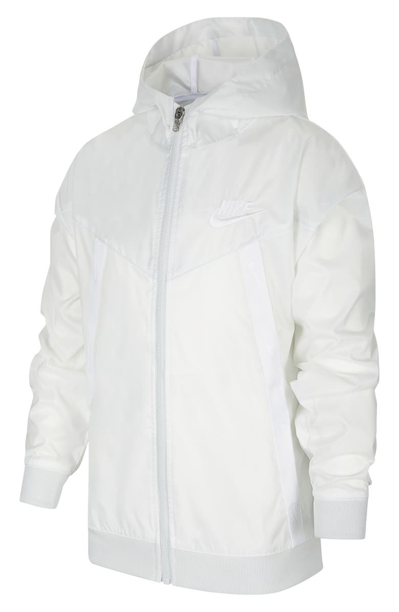 Nike Kids' Sportswear Zero Windrunnker Hooded Jacket, Main, color, 