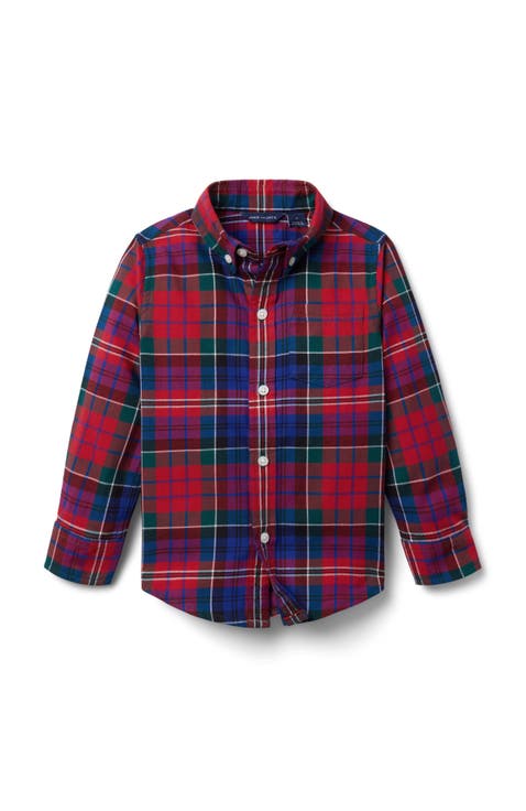 Holiday Tartan Flannel Shirt (Infant)