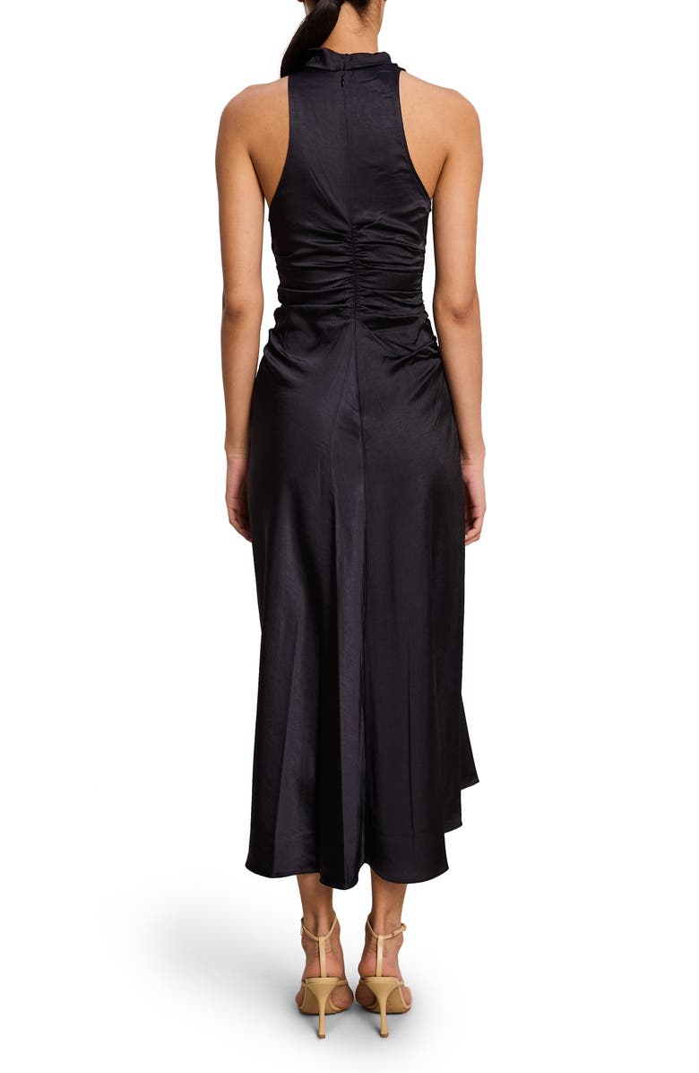 A.L.C. Inez Asymmetric Satin Dress, Alternate, color,