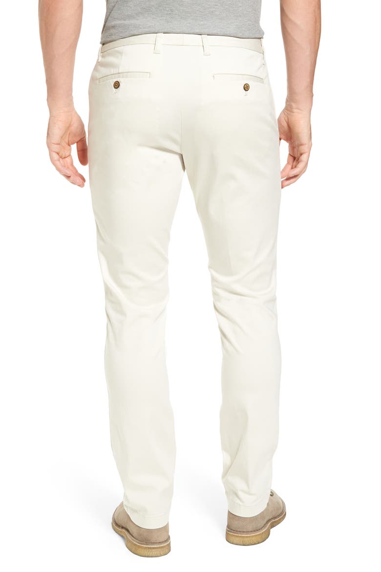 Boracay Straight Leg Flat Front Pants, Alternate, color, BLEACHED SAND