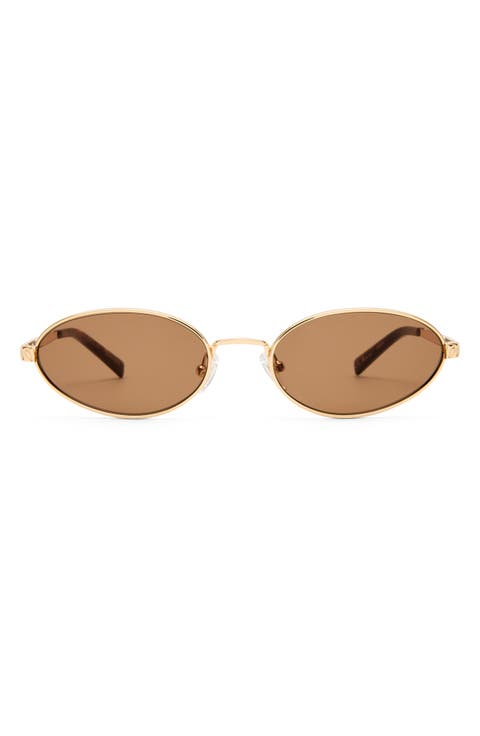 The Kendall 56mm Oval Sunglasses
