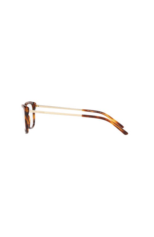 Ralph Lauren 54mm Rectangle Optical Glasses In Brown
