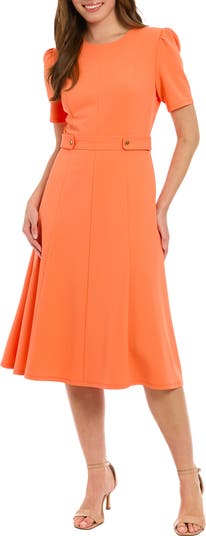 london times women's tab-waist fit & flare dress Boho Long Sleeve Lace Wedding Dress | Romantic A-Line Bridal Gown main image 0