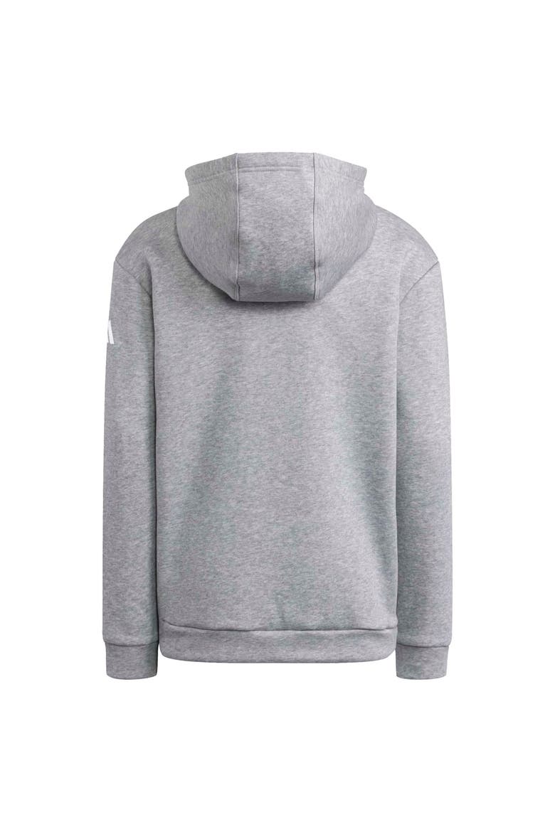Youth adidas Heather Gray Tennessee Volunteers Primary Logo Hoodie, Alternate, color, Heather Gray