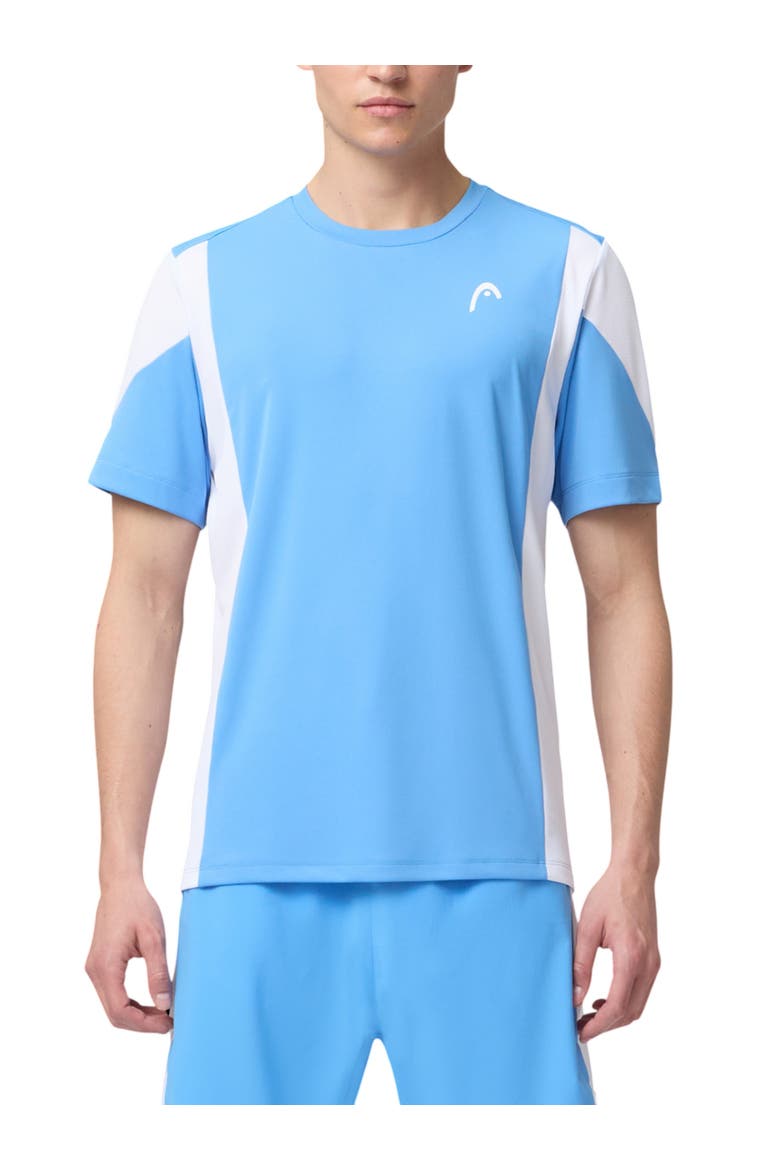 SLICE T-Shirt, Main, color, Airforce Blue/White