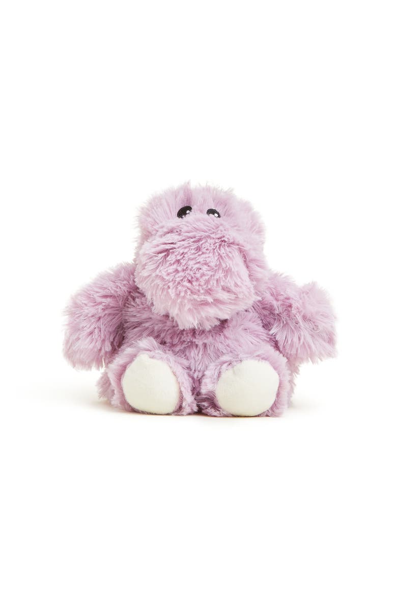 Warmies Hippo Junior Plush Toy, Alternate, color, Medium Purple