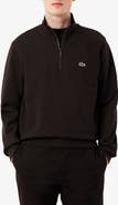 Lacoste Cotton Fleece Half Zip Pullover
