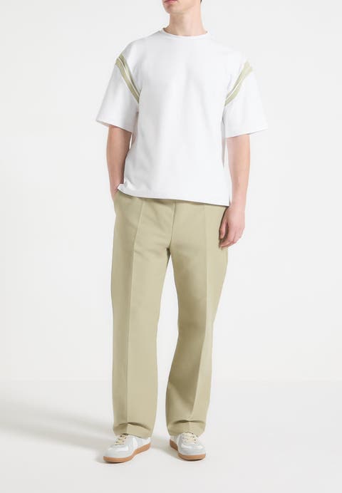 Georges Varsity Cotton T-Shirt