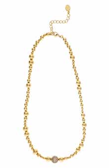 RIVKA FRIEDMAN Cubic Zirconia Beaded Necklace