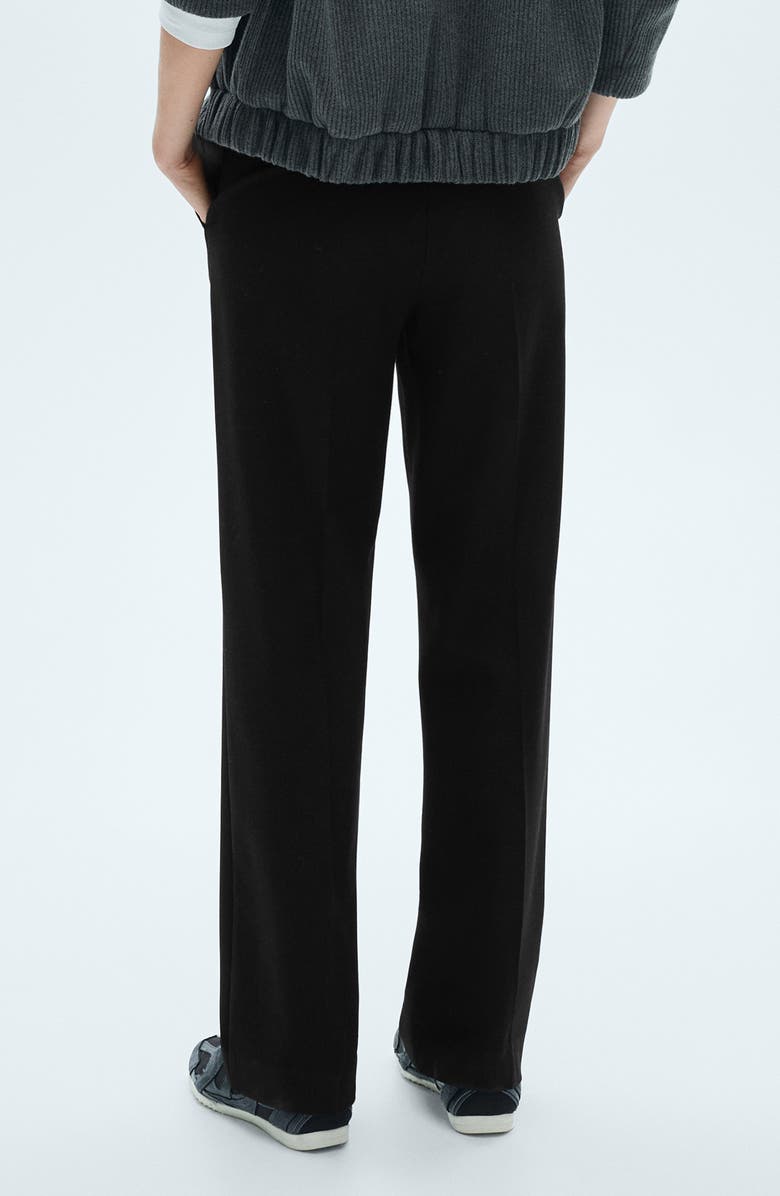MANGO Flowy Straight Leg Pants, Alternate, color,