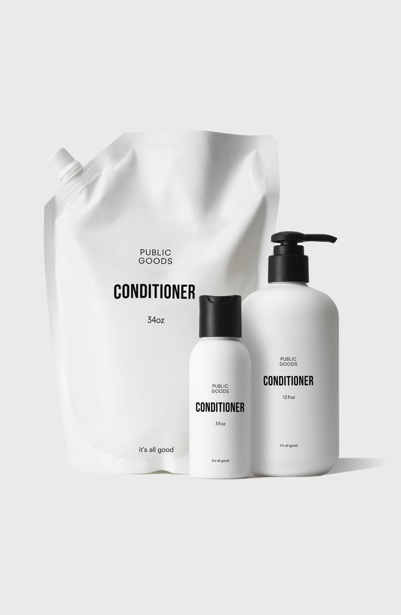 PUBLIC GOODS Travel and Home Conditioner Set, Main, color,
