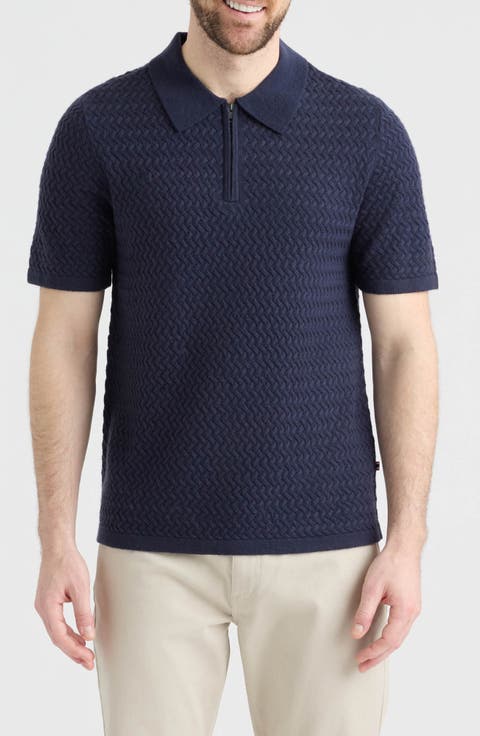 Lorne Half Zip Polo Sweater