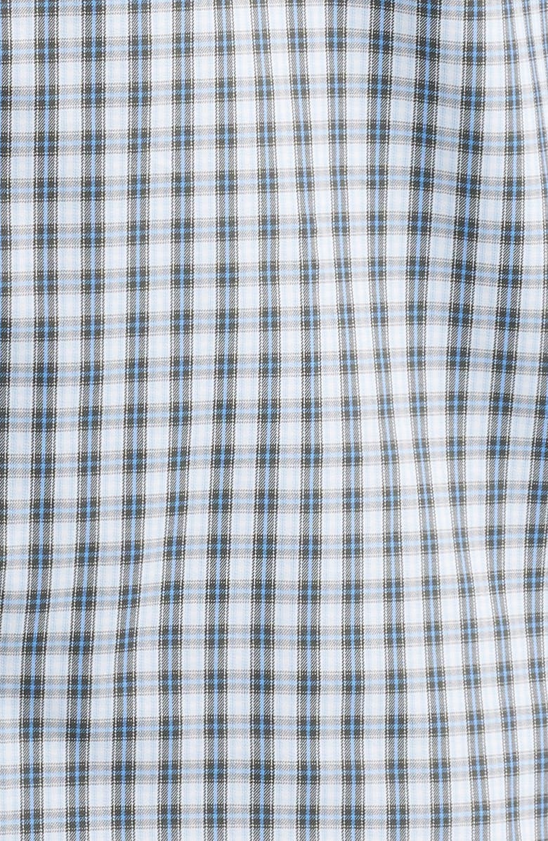 Peter Millar Prairie Plaid Performance Twill Button-Down Shirt, Alternate, color, 