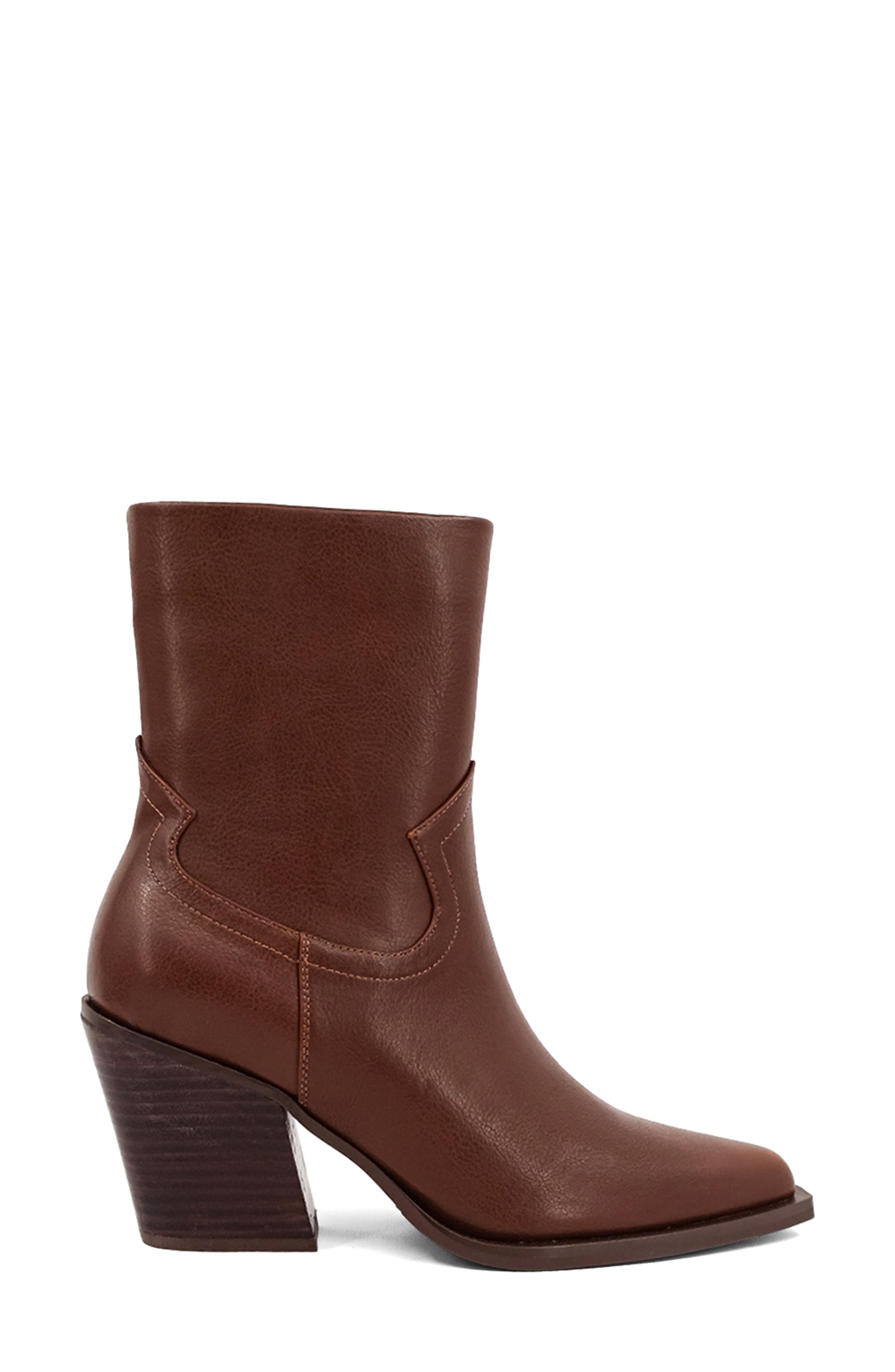Victoria Bootie, Alternate, color, COGNAC