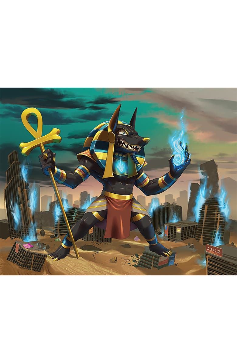 IELLO King Of Tokyo Monster Pack #3 Anubis Expansion Pack, Alternate, color, Multicolored